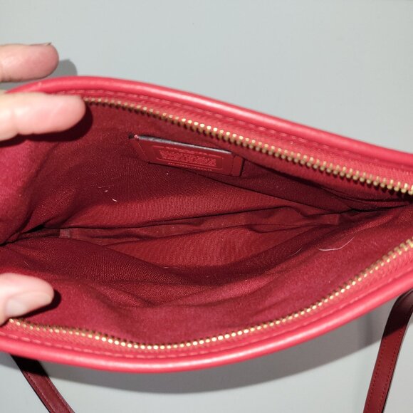 Coach File Crossbody in Signature Coated Canvas W/ Leather Details Style F29210 - Picture 8 of 11